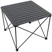 Skladací kempingový stôl 70x70cm antracit