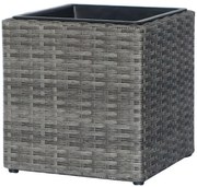 Kvetináč ALFENA šedý 28X28X28