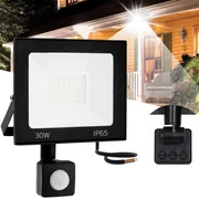 Toolight Toolight, LED panel so snímačom pohybu 13x10,5cm, 30W, 2700lm, 4000K, RSL007-30NS, OSW-10213