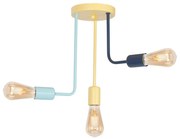 Detský prisadený luster CANDELA 3xE27/60W/230V