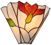 Endon 63964 - Nástenné svietidlo Tiffany BOTANICA 1xE14/40W/230V