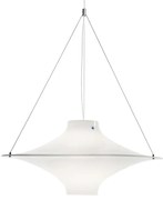 Závesná lampa Lokki 700, biela
