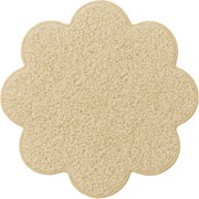 AKCIA: 120x120 kytka cm Kusový koberec Color shaggy béžový kvietok, béžová, detská izba, Vopi