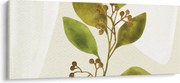 Obraz - Akvarelová vetvička N⁰1 (120x50 cm)