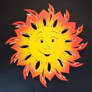 AMADEA Lampa slnka 28 cm