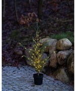 SIRIUS LED svetelný stromček v kvetináči Cedr, 100 cm