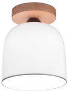 Kolarz A1352.11.Gr - Prisadený luster NONNA 1xE27/60W/230V dub/biela/šedá