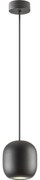 Redo 01-3477 - Luster na lanku BOOM 1xGU10/10W/230V pr. 12 cm čierna
