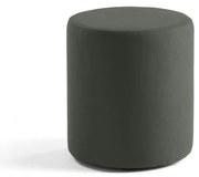 Taburet CASUAL, látka ETNA, Ø 440 mm, tmavozelená