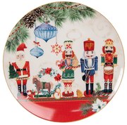 Dezertný porcelánový tanier s Luskáčikmi - Ø 21*2 cm