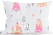 Bavlnená obliečka na vankúš Renforcé 40 × 60 cm – Kúzelné kráľovstvo