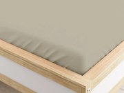 Napínacia plachta z mikrovlákna piesková 160 x 200 cm