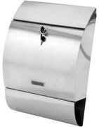 Tuin 1230 Poštová schránka leštená nerez 33 x 48 x 17 cm