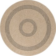 Kusový koberec Comilla 886 Black kruh, 120x120 (priemer) kruh, hnedá, chodba / predsieň, Ayyildiz