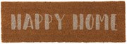 Rohožka z kokosových vlákien Happy Home - 75*25*2 cm