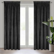 ZATEMŇOVACÍ ZÁVES NA PÁSKE RIA 140X270 CM ČIERNA