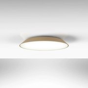 Stropné Led svietidlo Artemide Febe 3000K, holubia šedá, Ø61 cm, stmievateľné