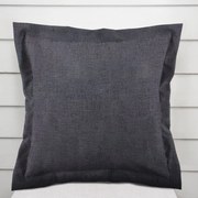 Biante Dekoračná obliečka na vankúš s lemom PML-047 Čiernosivý melír 30 x 50 cm