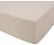 Prestieradlo Jersey Béžová 90x200 cm - 140g