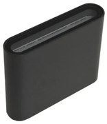 LED Vonkajšie nástenné svietidlo FLOW 2xLED/3W/230V IP54 4000K antracit