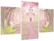 Obraz - Cesta do ružového kráľovstva (90x60 cm)