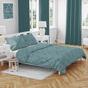 Vianočné bavlnené obliečky Zimný les, 140 x 200 cm, 70 x 90 cm