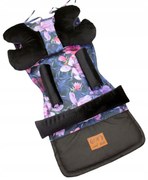 Vulpi Obojstraná podložka do kočíka CoolKids 5v1 Jungle Farba: tmavomodrá