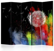 Artgeist Paraván - Colourful Element II [Room Dividers]
