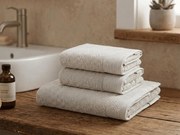 Uterák CLYR 50x100 cm krémový, 100% bavlna