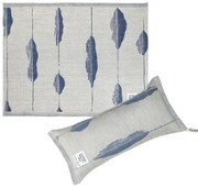 Sada do sauny na sedenie Merellä, modrá rain