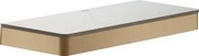Polička Hansgrohe Axor Universal vo farebnom prevedení kartáčovaný bronz 42838140