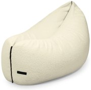 Krémový detský sedací vak z textílie buklé Clip Clap 115 – SLOWDOWN