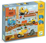 Puzzle - Stavenisko s pohyblivými vozidlami