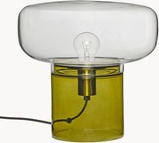 Stolová lampa z farebného skla Crave