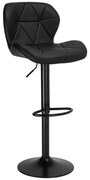 Barová stolička GORDON čierna