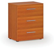 Kancelárska komoda k stolu PRIMO WOOD, 740 x 600 x 420 mm, čerešňa