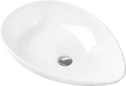 Mexen Livia umyvadlo na dosku 65 x 44 cm, biele - 21416500