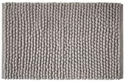 Sivá kúpeľňová predložka 50x80 cm Aspen Bobble – Bianca