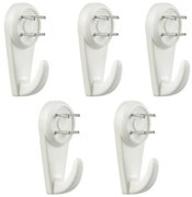 Háčik Maxi biely 5 ks