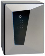 Oceľový trezor v protipožiarnom prevedení s elektronickým zámkom na odtlačok prsta RICHTER RS.45.DE.FIN.FF
