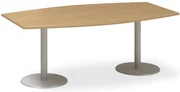 Konferenčný stôl ProOffice 80/110 x 200 x 74,2 cm, buk