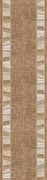 Associated Weavers, Protišmykový behúň na mieru Linea 33, šíre 100 cm, béžová, chodba / predsieň
