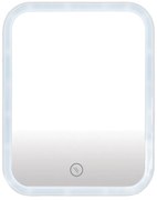 Kozmetické zrkadlo s osvetlením 15x20 cm Ania – MSV