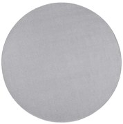 Kusový koberec Nasty 101595 Silber kruh, 133x133 (priemer) kruh, šedá, chodba / predsieň, Hanse Home