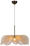 Markslöjd 108661 - Luster na lanku STYRKA 1xE27/40W/230V pr. 75 cm béžová