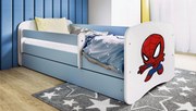 XXXLutz POSTEĽ PRE DETI A MLÁDEŽ 80/160 cm, modrá, biela MID.YOU - Detské izby - 002142000287