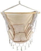 Hojdacie kreslo Hamak I béžové