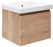 Kúpeľňová skrinka s umývadlom Naturel Savona 58x43x44, 8 cm dub halifax mat SAVONA60DHU1