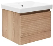Kúpeľňová skrinka s umývadlom Naturel Savona 58x43x44, 8 cm dub halifax mat SAVONA60DHU1