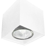 Brosline 1075 - Bodové svietidlo CAGE 1xGU10/10W/230V biela